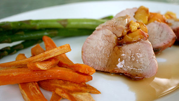 Peach Pork Loin